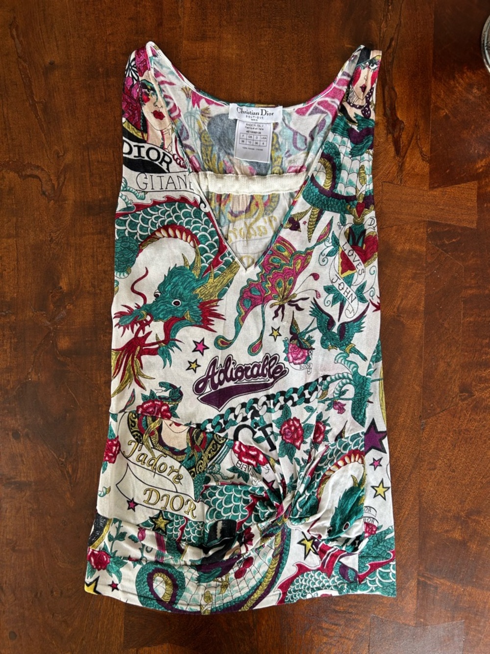 Christian Dior Galliano top
